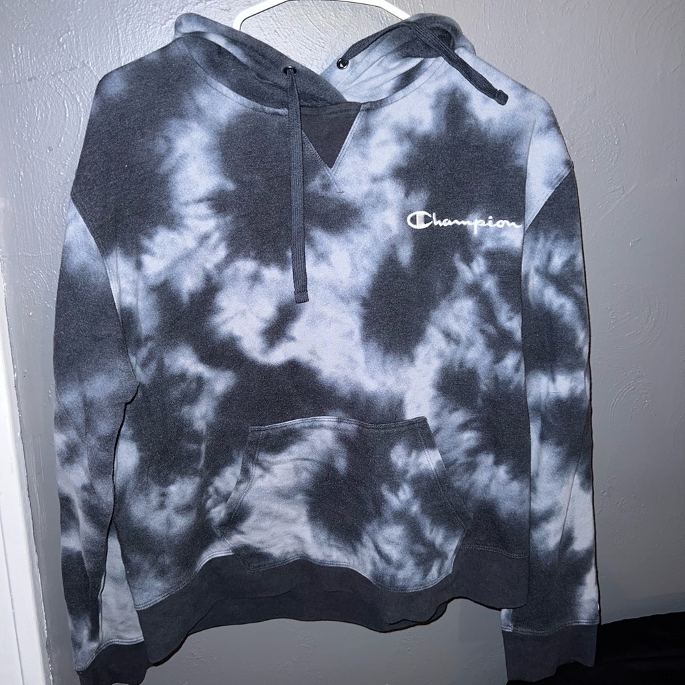 Tie dye Champion kids hoodie